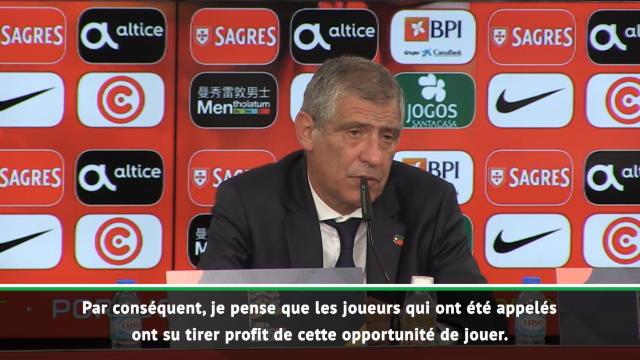 Portugal - Santos : "Nous serons encore plus forts avec Ronaldo" Portugal - Santos : "Nous serons encore plus forts avec Ronaldo"