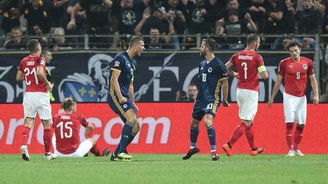 Dzeko, gol decisivo per la Bosnia. Grecia ko, il gol di Manolas non basta. La Finlandia vola