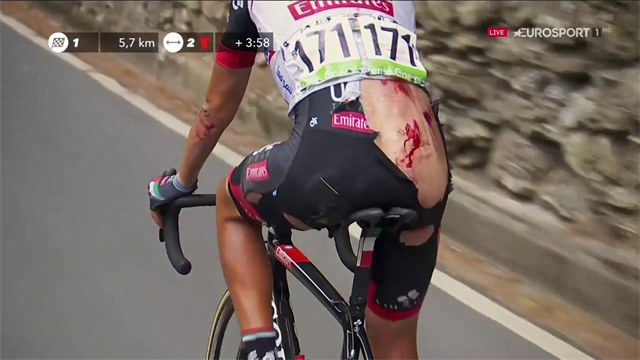 Vuelta: 19/a tappa a Pinot, Yates leader