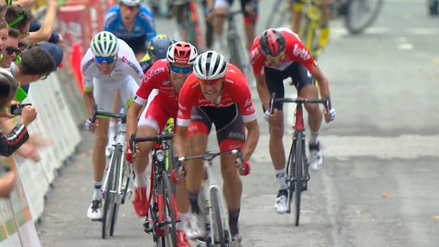 Stuyven mate Clayes et Barguil pour s'offrir le GP de Wallonie Stuyven mate Clayes et Barguil pour s'offrir le GP de Wallonie