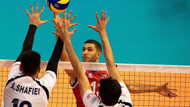 Irán vence en parciales corridos a Puerto Rico en el Mundial de Voleibol