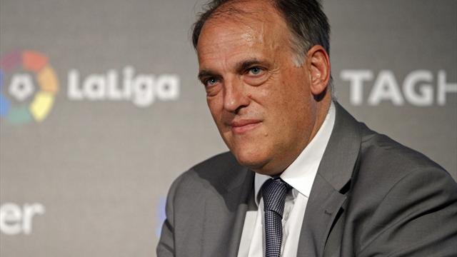 ⚽😲 Tebas anuncia que ha iniciado los trámites legales para que el Girona-Barça se juegue en Miami