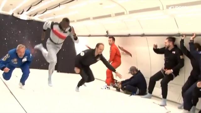 Usain Bolt: Verrückter Sprint gegen Astronaut Usain Bolt: Verrückter Sprint gegen Astronaut