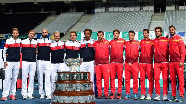 Copa Davis, Francia-España: Sin Nadal, ante 28.000 galos pero con grandes dosis de optimismo (13:30) Copa Davis, Francia-España: Sin Nadal, ante 28.000 galos pero con grandes dosis de optimismo (13:30)