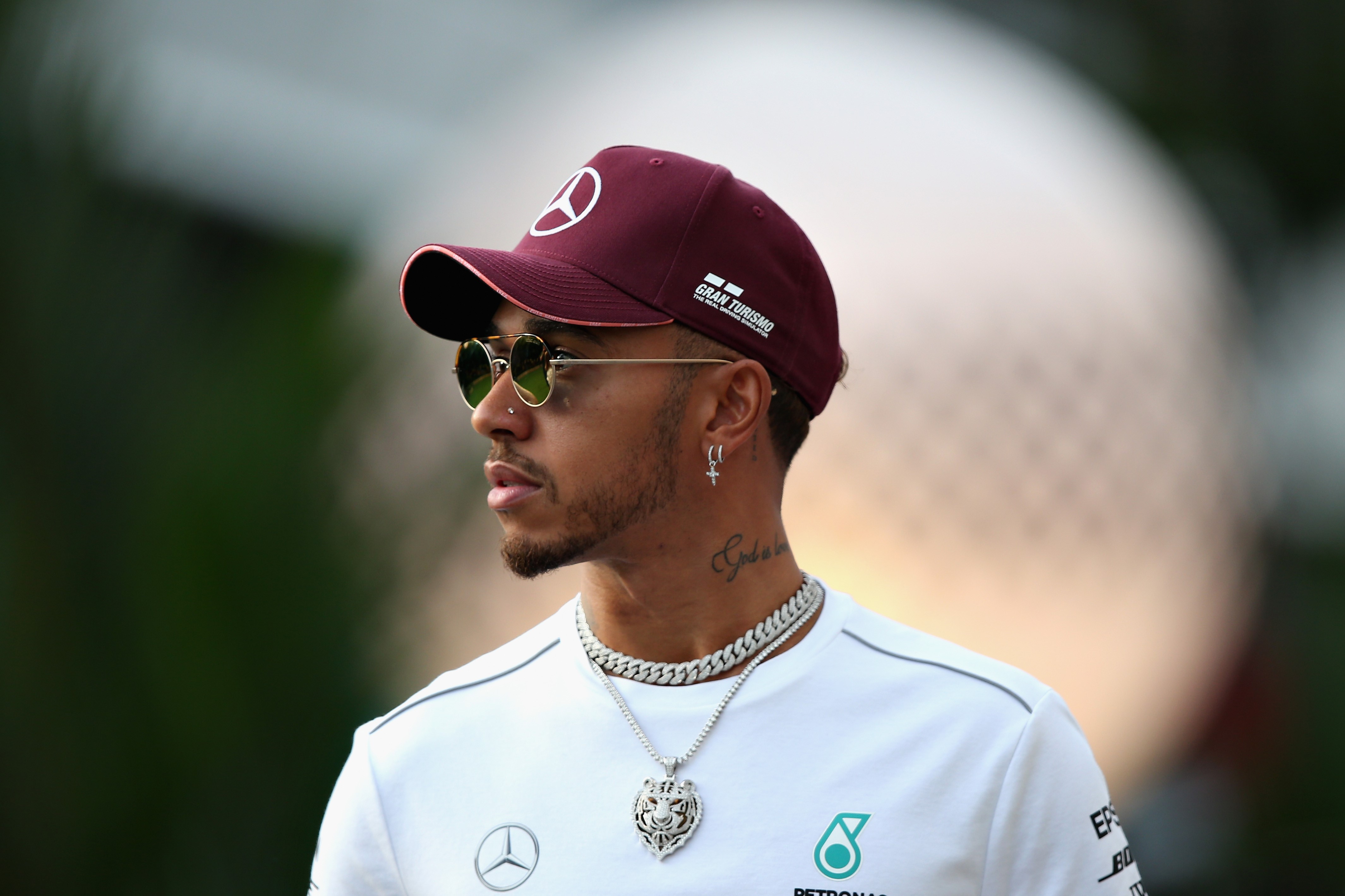 Lewis Hamilton (Mercedes) au Grand Prix de Singapour 2018