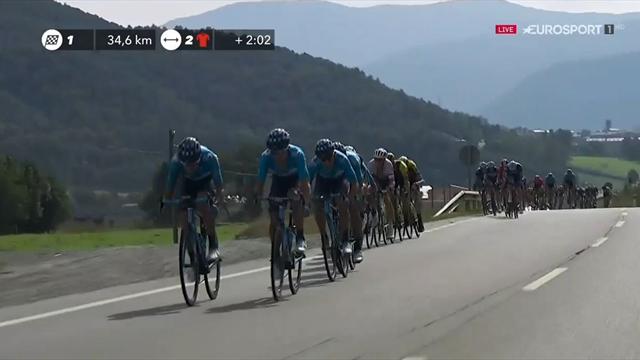 La Vuelta 2018: El valiente ataque de Movistar con el que casi corta a Simon Yates La Vuelta 2018: El valiente ataque de Movistar con el que casi corta a Simon Yates
