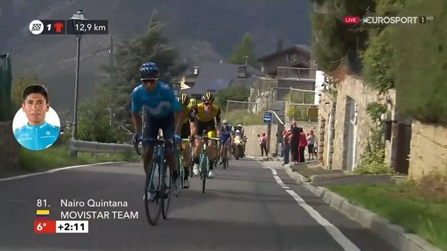 La Vuelta 2018: Nairo Quintana se mueve, movimiento táctico para Valverde La Vuelta 2018: Nairo Quintana se mueve, movimiento táctico para Valverde