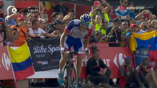Pinot wint 19e etappe, Kruijswijk en Yates winnen tijd