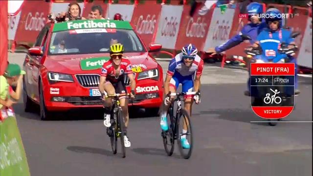 De hoogtepunten van etappe 19 in de Vuelta
