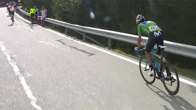 Schlüsselmomente 19. Etappe: Valverde quält sich, Yates kontrolliert das Feld Schlüsselmomente 19. Etappe: Valverde quält sich, Yates kontrolliert das Feld