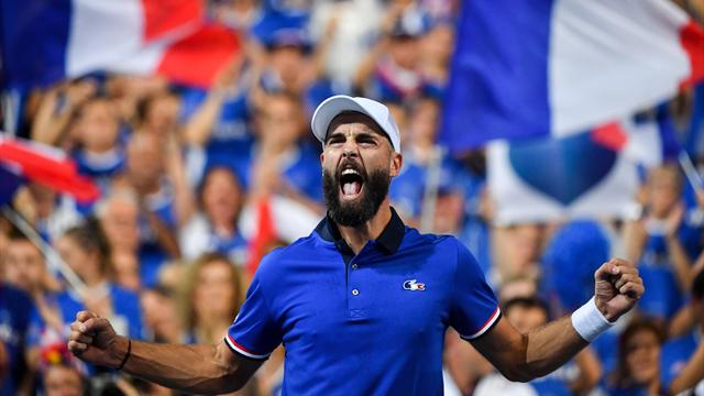 Paire : "La plus grande émotion que j'ai ressentie sur un court de tennis"