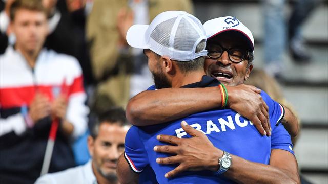 Finaliste, Noah a cassé la démarche comme Samuel Umtiti