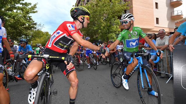 Stage 19 highlights: Yates tightens hold on red as Valverde falters Stage 19 highlights: Yates tightens hold on red as Valverde falters