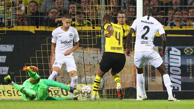 "Schwer getan, Chancen zu kreieren": BVB schlägt Frankfurt nach holprigem Start