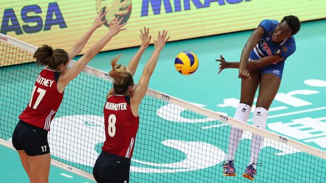 Italvolley femminile: 3-2 ai Paesi Bassi in amichevole, Egonu sugli scudi