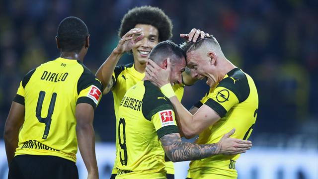 Dortmund vient à bout d'un coriace Francfort (et de Trapp)