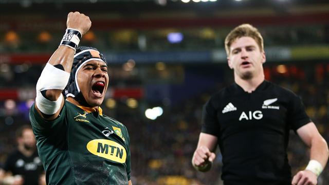 Sudafrica a sorpresa: All Blacks battuti in casa dopo 9 anni!