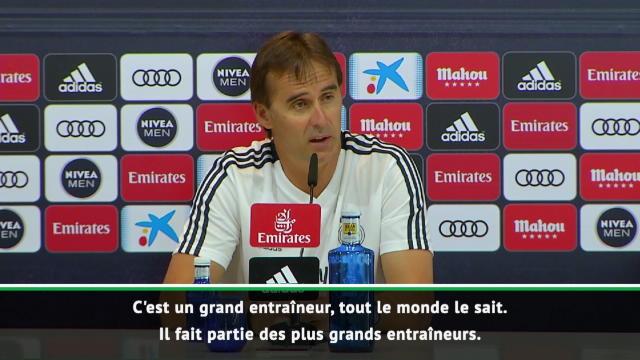 Lopetegui : "Le retour de Zidane ? Une bonne nouvelle" Lopetegui : "Le retour de Zidane ? Une bonne nouvelle"