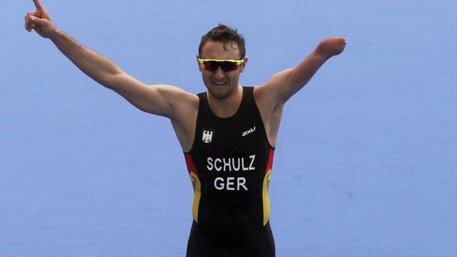 Para-WM im Triathlon: Schulz holt Silber, Gelhaar Bronze