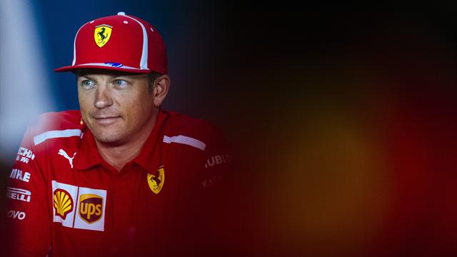 Kimi Raikkonen è meglio in pista: urta un'auto posteggiata in Svizzera