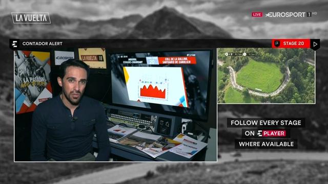 La Vuelta 2018: Contador analiza la durísima etapa de Andorra y cómo puede ganar Valverde La Vuelta 2018: Contador analiza la durísima etapa de Andorra y cómo puede ganar Valverde