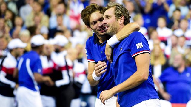 Davis Cup: Frankreich erster Finalist - USA verkürzt