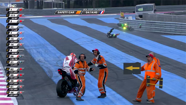 Bol d'Or 24 Hours - Carnage as numerous crashes interrupt race Bol d'Or 24 Hours - Carnage as numerous crashes interrupt race