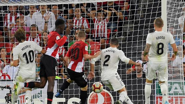 Il Real Madrid frena a Bilbao: 1-1 con l'Athletic, Blancos a -2 dal Barcellona