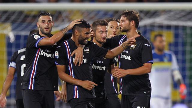 La Samp' vainqueur, Defrel double buteur