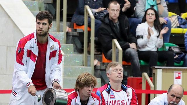 Хачанов стучал по кастрюле в поддержку Медведева во время матча против белорусов