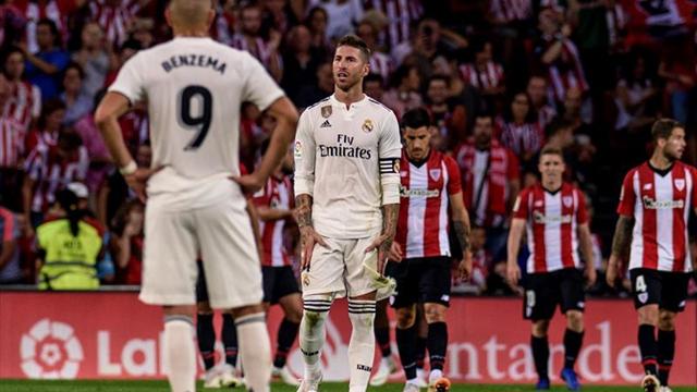 El inicio del maratón del Real Madrid se salda con el primer traspié