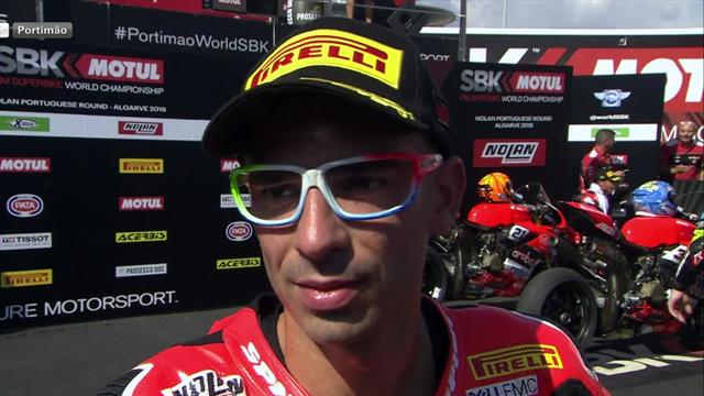 Melandri : "J'ai fait une petite erreur en passant Chaz" Melandri : "J'ai fait une petite erreur en passant Chaz"