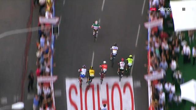 La Vuelta 2018: Brutal remontada de Elia Viviani para dejar a Sagan en blanco La Vuelta 2018: Brutal remontada de Elia Viviani para dejar a Sagan en blanco