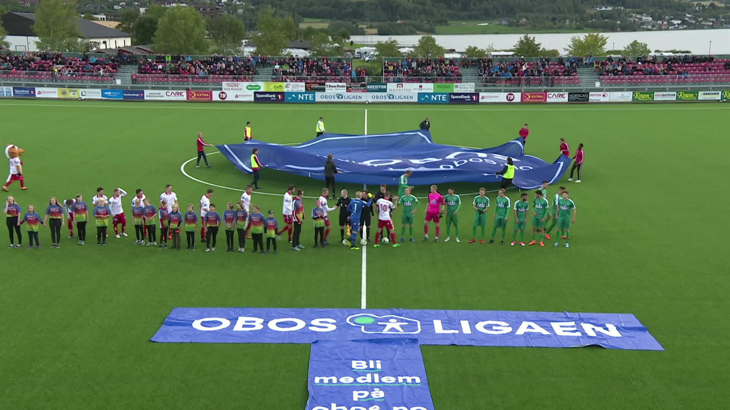 Levanger feilet mot et NestSotra med ti mann Fotball video Eurosport