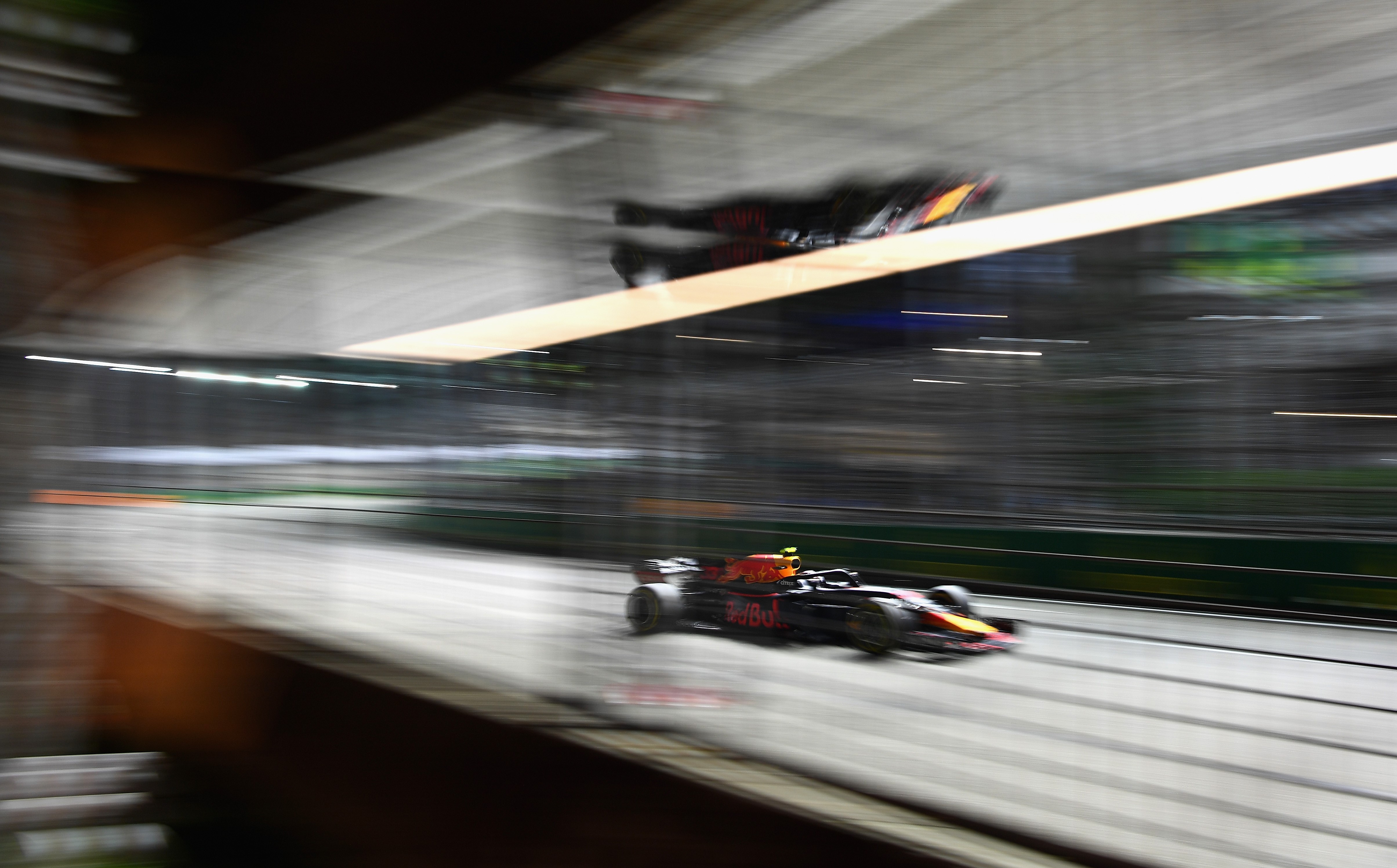 Max Verstappen (Red Bull) au Grand Prix de Singapour 2018