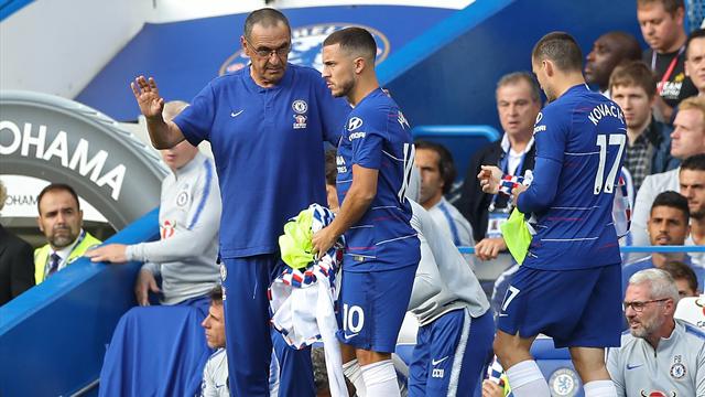 Sarri met Hazard au défi pour son nombre de buts cette saison