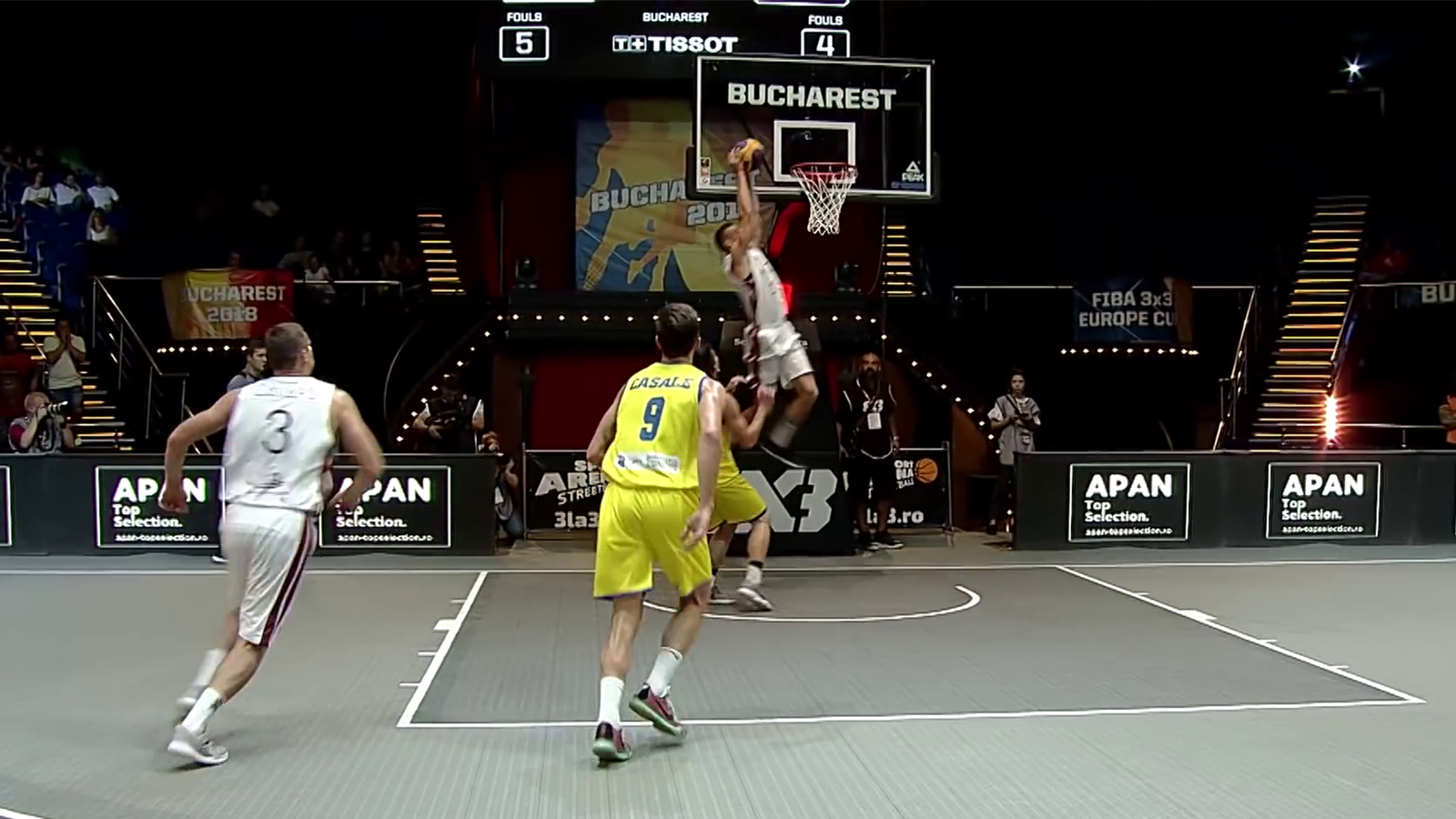 VIDEO Coupe d'Europe FIBA 3x3 le
