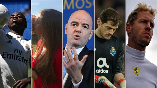 Vinicius, Celia Barquín, Infantino, Casillas y Vettel, los nombres del día Vinicius, Celia Barquín, Infantino, Casillas y Vettel, los nombres del día