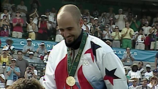 Hall of Fame: Andre Agassi holt Gold bei den Heimspielen in Atlanta 1996 Hall of Fame: Andre Agassi holt Gold bei den Heimspielen in Atlanta 1996