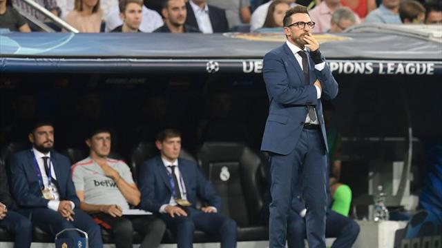 Roma, Di Francesco sfida il Real: Roma, Di Francesco sfida il Real: