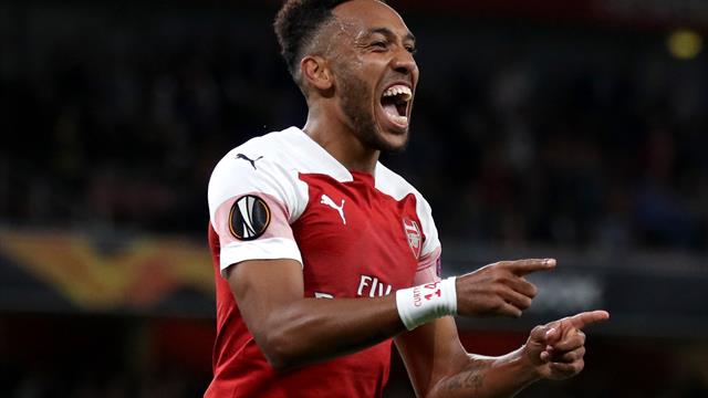 Höjdpunkter: Aubameyang tvåmålsskytt i Arsenals seger Höjdpunkter: Aubameyang tvåmålsskytt i Arsenals seger