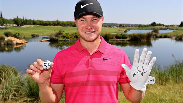 10 birdies, 1 eagle, 59 : une carte historique pour Fisher
