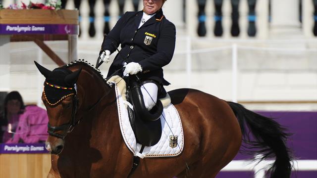 Weltreiterspiele: Para-Dressurreiter holen Bronze