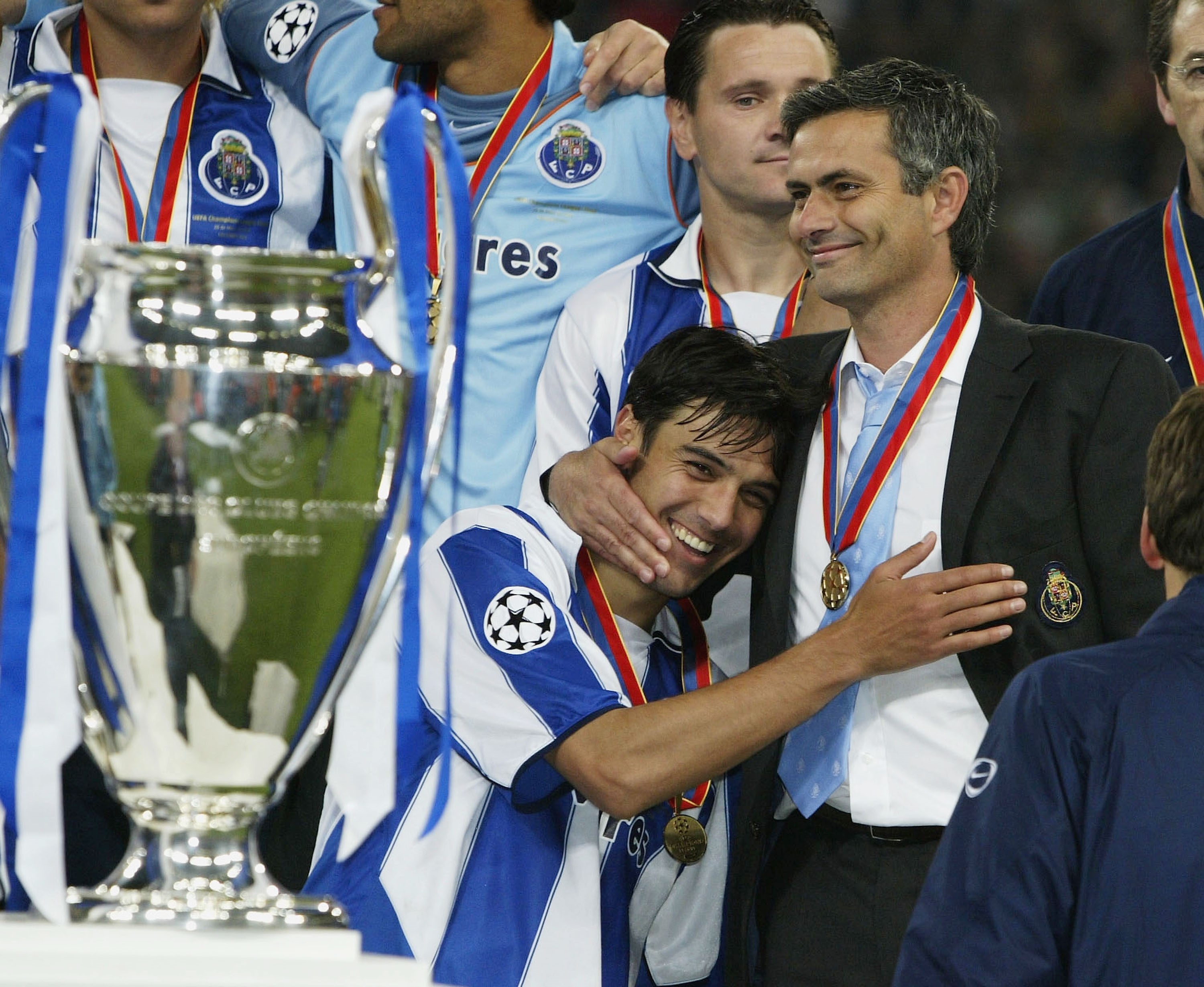 Mourinho e la Champions vinta col Porto