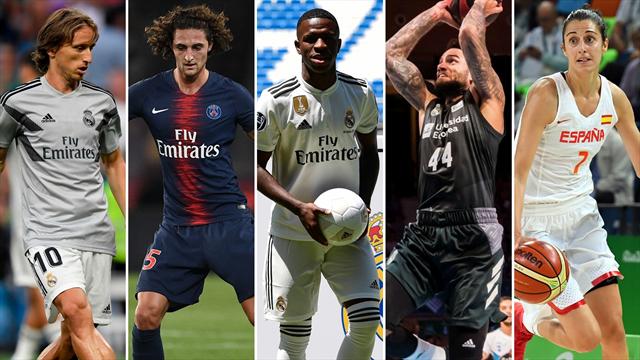 Modric, Rabiot, Vinicius, la Supercopa y el Mundial de basket femenino, los nombres del día Modric, Rabiot, Vinicius, la Supercopa y el Mundial de basket femenino, los nombres del día