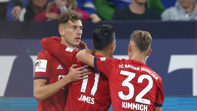 Il Bayern è già padrone della Bundesliga: 2-0 a un derelitto Schalke con James e Lewandowski
