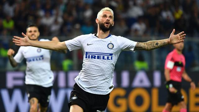 L'Inter vince ancora nel recupero 1-0 alla Samp decide Brozovic al 94 dopo tre gol annullati