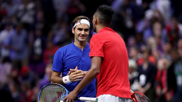 Federer croque Kyrgios, le Team Europe survole les débats