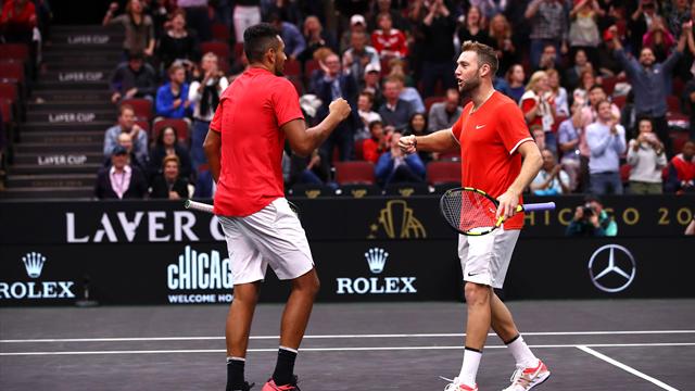 Tsitsipas and Kyrgios to play in Laver Cup
