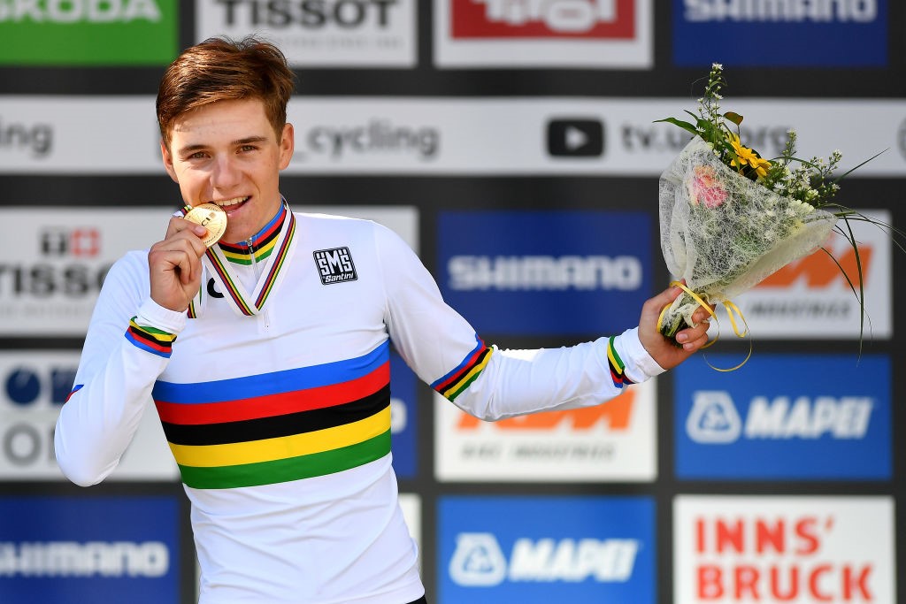 Evenepoel world champion innsbruck